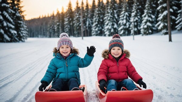 Top 5 des pistes de luge pour s'amuser en famille cet hiver